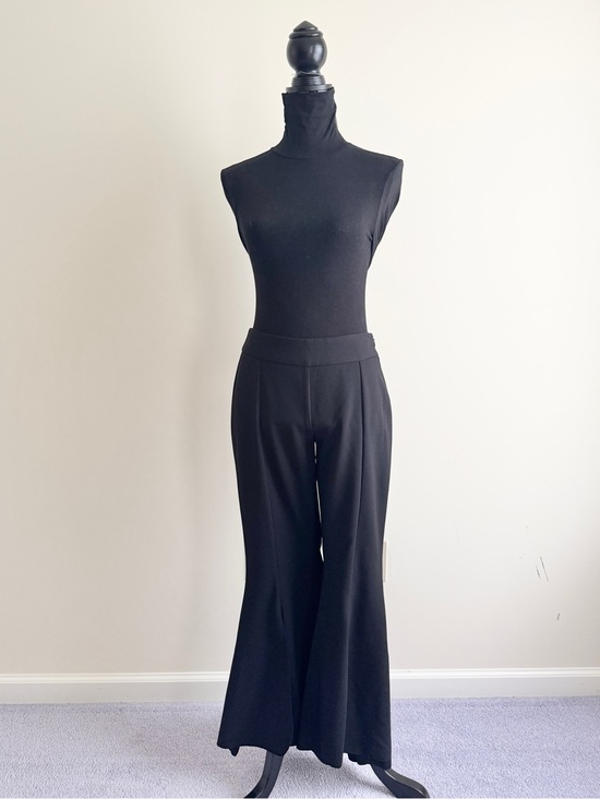 INC International Concepts Pants - Classic Vintage International Concepts Flare Pants Black Size 6 Petite NWT